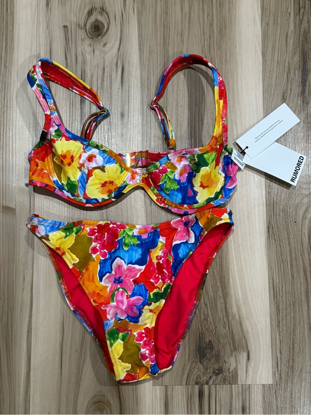NEW Rumored Havana Sugar Magnolia Bikini Women’s Small/Medium